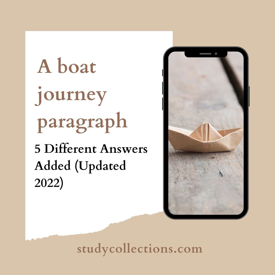 A Boat Journey Paragraph 5 Different Answers Added Updated 2023